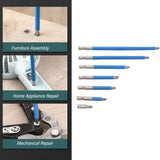 Electric Cross Drill Bit Set High Hardness Alloy Steel Magnetic Anti Slip Screwdriver Bit - Extra Image