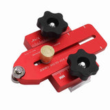 Woodworking Table Saw Jig Aluminum Alloy Router Table Band Saw Jig Guide for Repeat Narrow Strip Cuts - Front View
