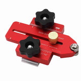 Woodworking Table Saw Jig Aluminum Alloy Router Table Band Saw Jig Guide for Repeat Narrow Strip Cuts