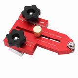 Woodworking Table Saw Jig Aluminum Alloy Router Table Band Saw Jig Guide for Repeat Narrow Strip Cuts