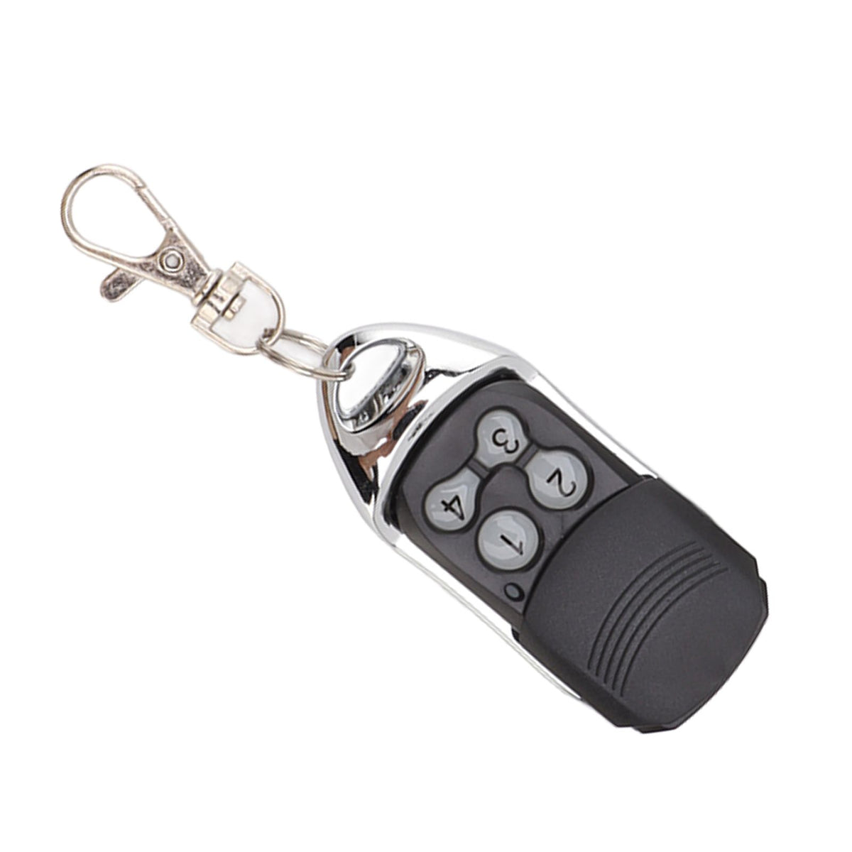 Garage Door Opener Remote Control with Keychain Programmable 4 Button Safe Easy Setup 433.42MHz for Telis 1