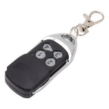 Garage Door Opener Remote Control with Keychain Programmable 4 Button Safe Easy Setup 433.42MHz for Telis 1 - Low Angle
