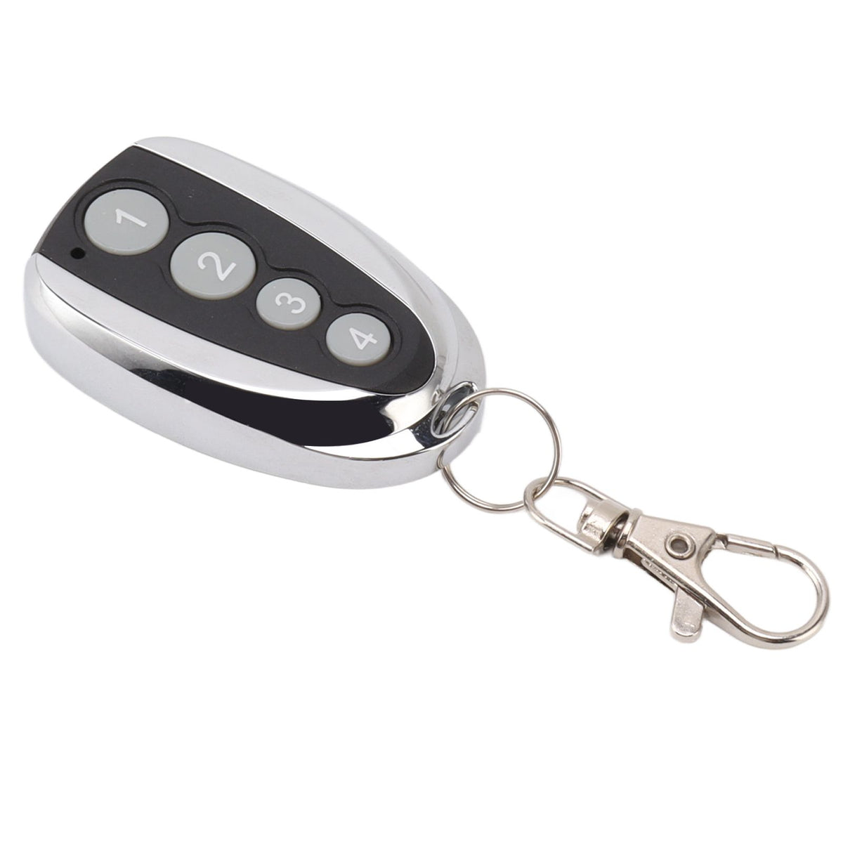 Garage Door Opener Remote Replacement 4 Button Gate Opener Remote with Keychain for Garage Door Openers
