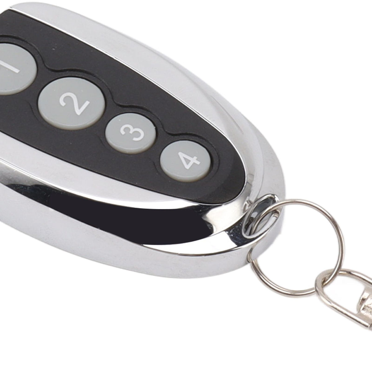 Garage Door Opener Remote Replacement 4 Button Gate Opener Remote with Keychain for Garage Door Openers