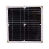 Solar Water Pump Kit 50W Solar Panel 22W Water Fountain Pump with Battery Box Timing Controller DC12V