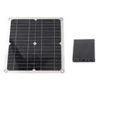 Solar Water Pump Kit 50W Solar Panel 22W Water Fountain Pump with Battery Box Timing Controller DC12V - Extra Image
