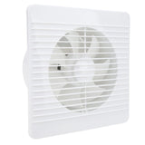 Solar Panel Powered Fan Maintain Air Circulation 6 Blades 15W Solar Panel Exhaust Fan for Chicken Coops Greenhouses 8 in - Close-Up Angle