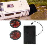 10W Solar Fan Outdoor Solar Powered Fan IPX7 Waterproof Shed Chicken Coop Greenhouse Import Export Exhaust Fan - Extra Image