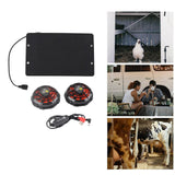 10W Solar Fan Outdoor Solar Powered Fan IPX7 Waterproof Shed Chicken Coop Greenhouse Import Export Exhaust Fan - Extra Image