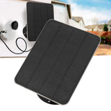 5W Solar Panel Solar Cell Wall Mount with Bracket 3m Phone Charger Cable Soalr Power System for Home Security Camera - Extra Image