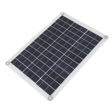 15W 12V Solar Charging Panel Professional Efficient Monocrystalline Silicon Solar Panel for Surveillance Camera Doorbell - Front View