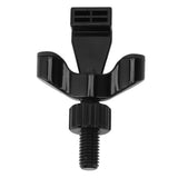 Stainless Steel Adjustable Portable Door Security Lock Travel Door Entry Safety Lock for Home Hotel Apartment College Dorm Black - 45-Degree Angle