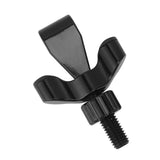 Stainless Steel Adjustable Portable Door Security Lock Travel Door Entry Safety Lock for Home Hotel Apartment College Dorm Black - Close-Up Angle