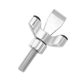 Stainless Steel Adjustable Portable Door Security Lock Travel Door Entry Safety Lock for Home Hotel Apartment College Dorm Silver - Close-Up Angle