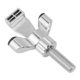 Stainless Steel Adjustable Portable Door Security Lock Travel Door Entry Safety Lock for Home Hotel Apartment College Dorm Silver - Extra Image