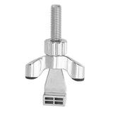 Stainless Steel Adjustable Portable Door Security Lock Travel Door Entry Safety Lock for Home Hotel Apartment College Dorm Silver - Extra Image