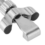 Stainless Steel Adjustable Portable Door Security Lock Travel Door Entry Safety Lock for Home Hotel Apartment College Dorm Silver - Extra Image