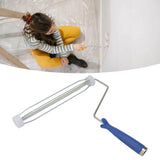 Roller Frame Ergonomic Handle High Strength Easy Control Paint Roller Frame for Dust Roller 12 Inch - Extra Image