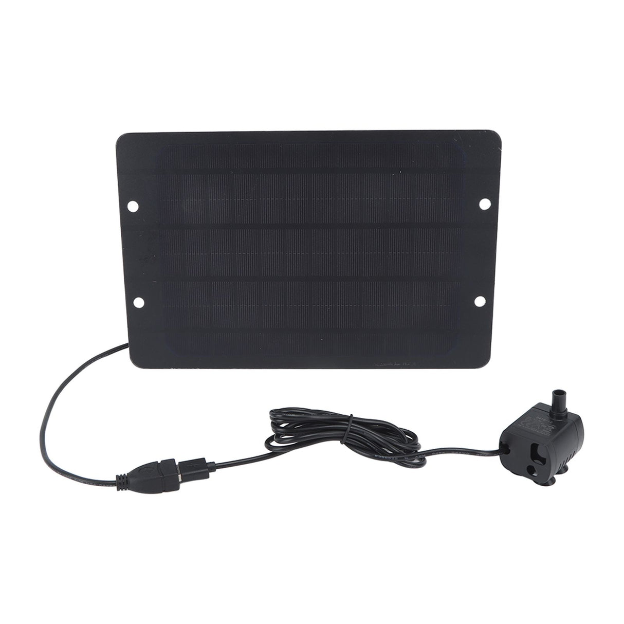 Solar Fountain 6V 10W Bird Bath Fountain USB Interface with Water Pump Solar Water Fountain for Patio Garden Bird Bath