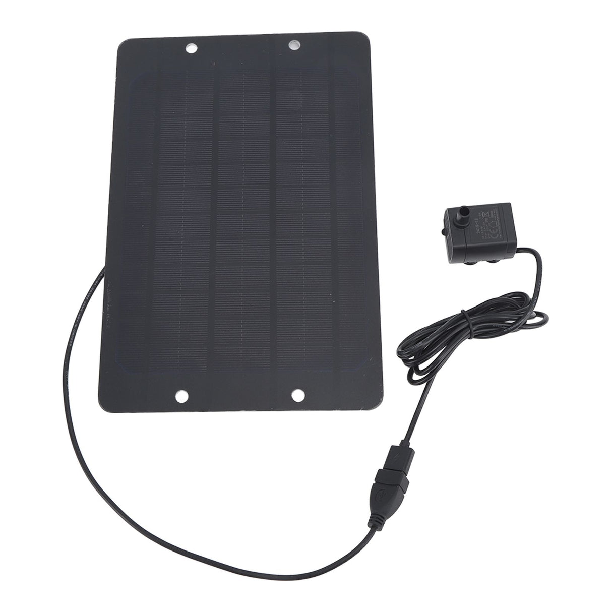Solar Fountain 6V 10W Bird Bath Fountain USB Interface with Water Pump Solar Water Fountain for Patio Garden Bird Bath