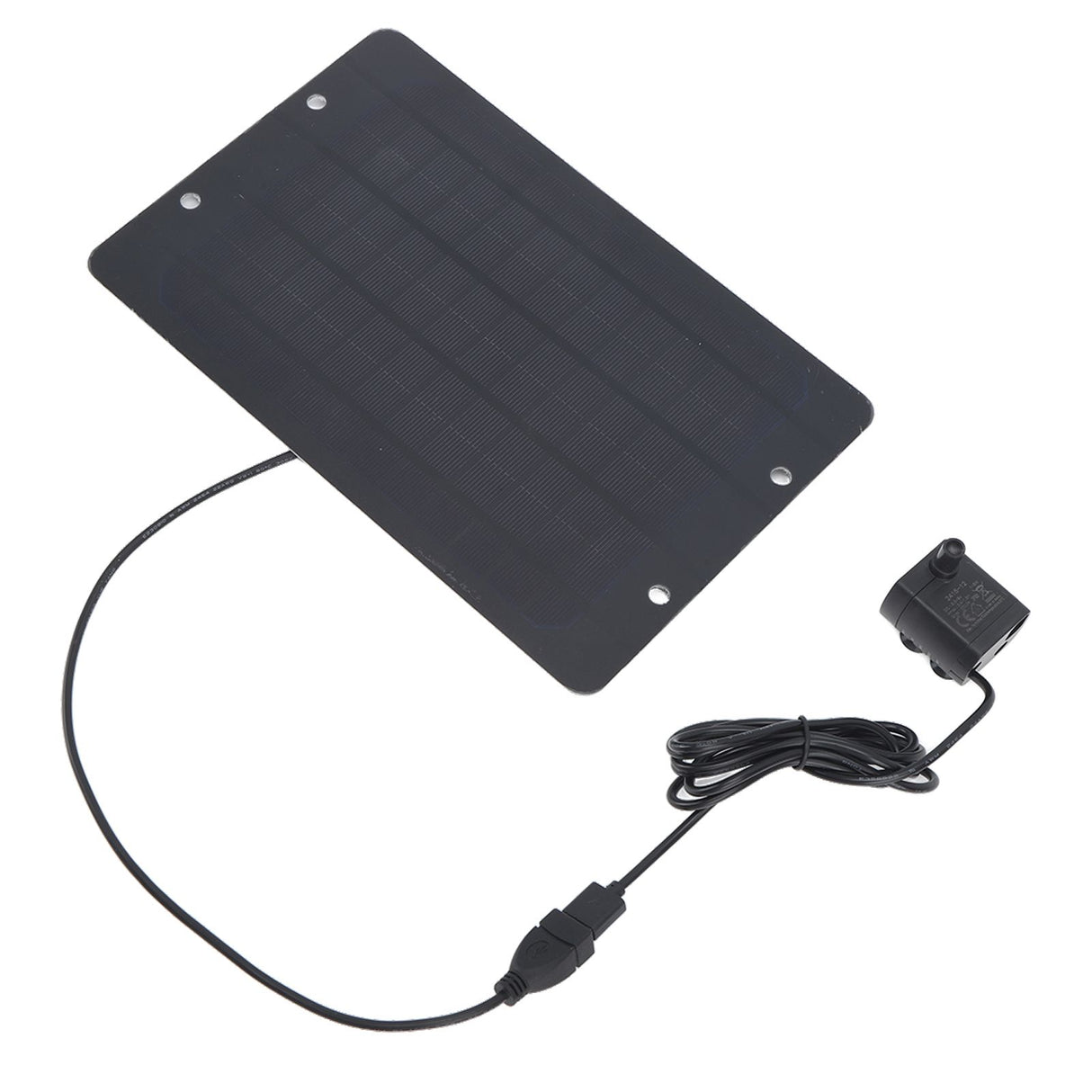 Solar Fountain 6V 10W Bird Bath Fountain USB Interface with Water Pump Solar Water Fountain for Patio Garden Bird Bath
