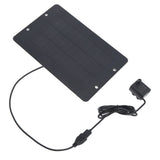 Solar Fountain 6V 10W Bird Bath Fountain USB Interface with Water Pump Solar Water Fountain for Patio Garden Bird Bath