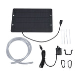 Solar Water Fountain Pump Set 6V 10W USB Solar Fountain Water Pump for Bird Bath Garden Backyard Pool