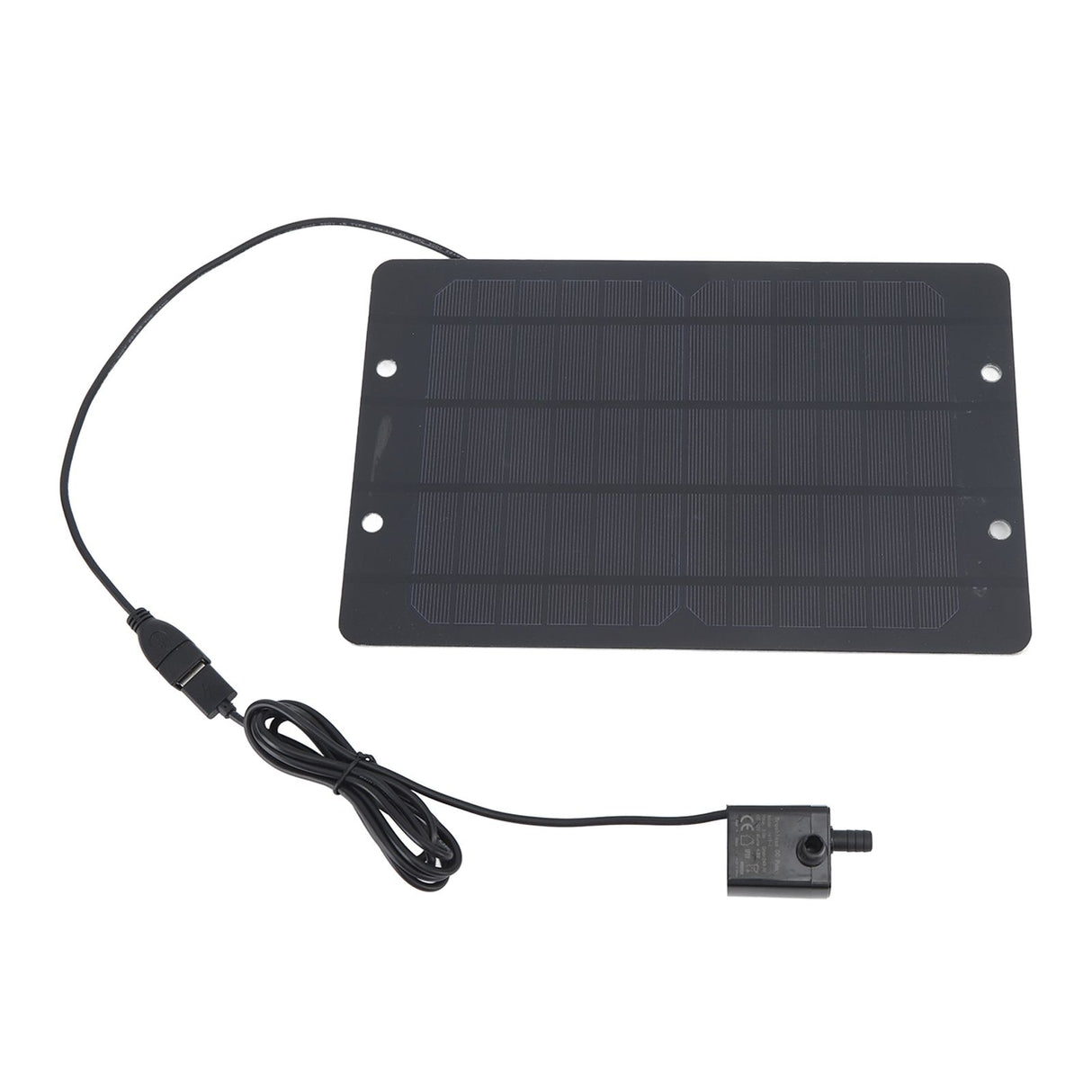 Solar Water Fountain Pump Set 6V 10W USB Solar Fountain Water Pump for Bird Bath Garden Backyard Pool
