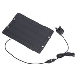 Solar Water Fountain Pump Set 6V 10W USB Solar Fountain Water Pump for Bird Bath Garden Backyard Pool - Rear View
