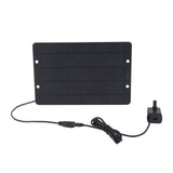 Solar Water Fountain Pump Set 6V 10W USB Solar Fountain Water Pump for Bird Bath Garden Backyard Pool - Extra Image