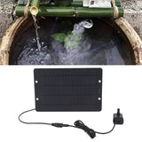 Solar Water Fountain Pump Set 6V 10W USB Solar Fountain Water Pump for Bird Bath Garden Backyard Pool - Extra Image
