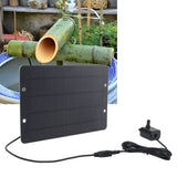 Solar Water Fountain Pump Set 6V 10W USB Solar Fountain Water Pump for Bird Bath Garden Backyard Pool - Extra Image