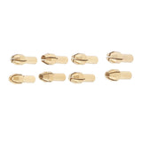 10PCS Drill Chuck Collet Set Brass Electric Drill Keyless Bit Collet Chuck Fast Change Adapter Tool for Replacement