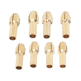 10PCS Drill Chuck Collet Set Brass Electric Drill Keyless Bit Collet Chuck Fast Change Adapter Tool for Replacement