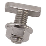 15 Set Hammer Head Screws M8 Stainless Steel Screws for Photovoltaic and Solar Installation