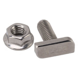 15 Set Hammer Head Screws M8 Stainless Steel Screws for Photovoltaic and Solar Installation