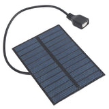 Solar Panel 3W 5V Portable Polysilicon Solar Photovoltaic Panel for Smart Phone Small Fans Outdoor - Extra Image
