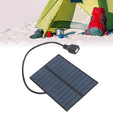 Solar Panel 3W 5V Portable Polysilicon Solar Photovoltaic Panel for Smart Phone Small Fans Outdoor - Extra Image