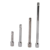 4pc 1/4in Drive Socket Extension Bar Set Long Shaft 50mm 75mm 100mm 150mm Ratchet Improved