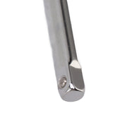 4pc 1/4in Drive Socket Extension Bar Set Long Shaft 50mm 75mm 100mm 150mm Ratchet Improved - Extra Image