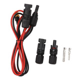 XT60 Solar Panel Charging Cable Photovoltaic Cable Charging Energy Storage Cable - Front View