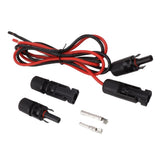 Solar Charge Cable Extension Wire Solar Connector Adapter Cable for RV Solar Panel Portable Power Station Solar Generator - Front View