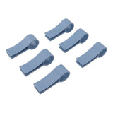 6 PCS Wires Pair Separator Tools Easy To Use Plastic Network Cable Untwist Tool for CAT5 CAT5E CAT6 CAT7 - Top-Down View
