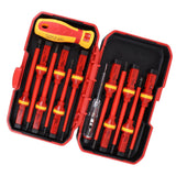 Premium Insulated Screwdrivers Set Insulated Professional Electricians Slotted Crossed Screwdriver Set for Repairing