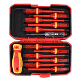 Premium Insulated Screwdrivers Set Insulated Professional Electricians Slotted Crossed Screwdriver Set for Repairing - Extra Image