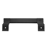 Sliding Door Handle Double Sided Universal Black Aluminum Alloy Barn Door Handles Hardwares for Home Bedroom - Extra Image