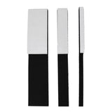 3PCS Felt Tape Felt Pad with Self Adhesive Backing Anti Slip Furniture Pads for Home Chair Sofa - Top-Down View