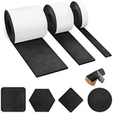 3PCS Felt Tape Felt Pad with Self Adhesive Backing Anti Slip Furniture Pads for Home Chair Sofa