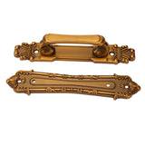 Sliding Barn Door Handles Large Rustic Dual Side Design for Gates Garages Sheds Furniture Aluminum Alloy Material Bronze