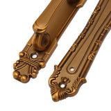 Sliding Barn Door Handles Large Rustic Dual Side Design for Gates Garages Sheds Furniture Aluminum Alloy Material Bronze